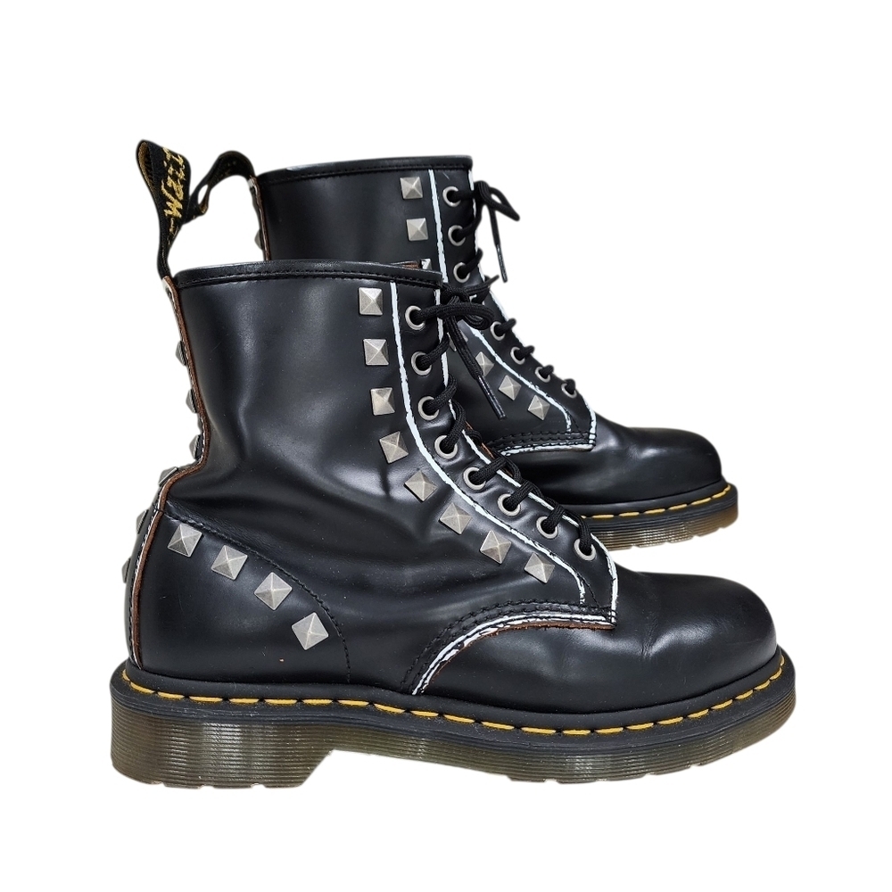DR. MARTENS 1460 STUD LACE-UP BOOTS
